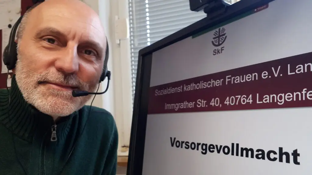Digitaler Kurs zum Thema Vorsorgevollmacht und Patientenverfügung