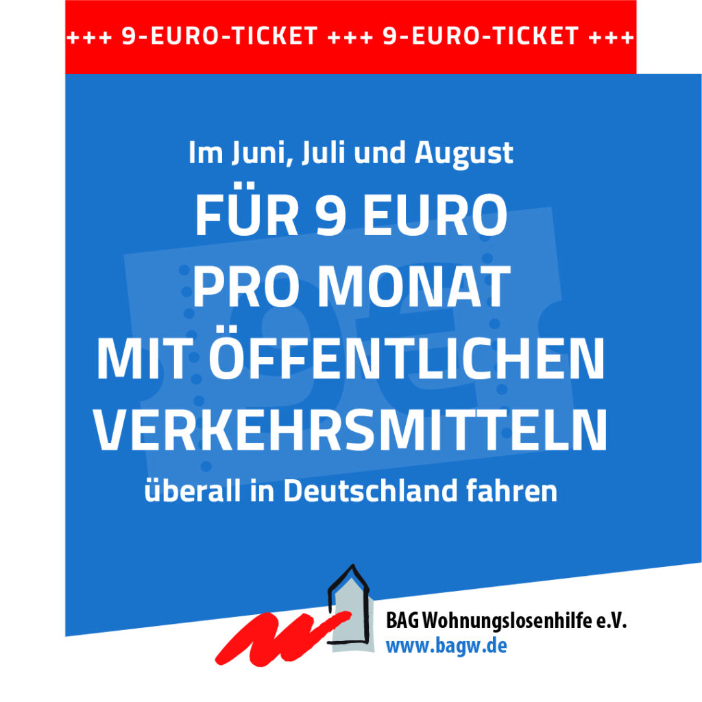 9-Euro Tickets für wohnungslose Menschen: drei Monate stressfrei unterwegs im ÖPNV 1