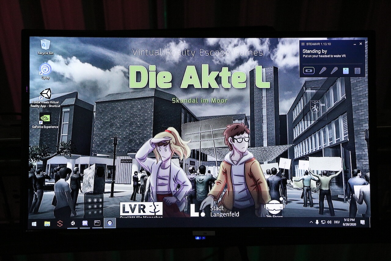 Die Akte L - VR in Langenfeld Desktop