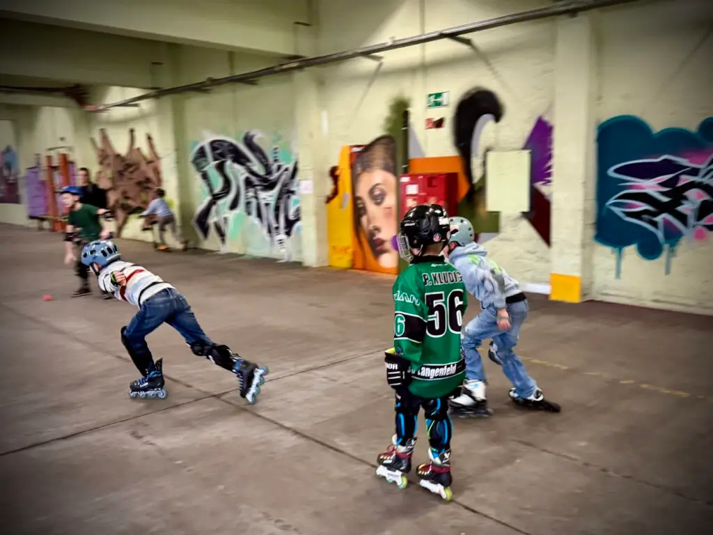 Factory Skating auf dem ARA-Gelände