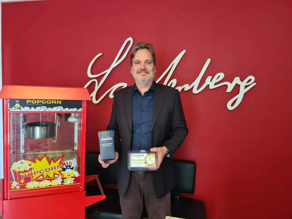 Gratis Popcorn für den guten Zweck bei Langenfeld Live 2025