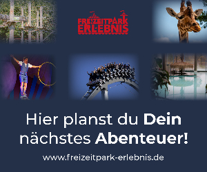 Freizeitpark Erlebnis Banner