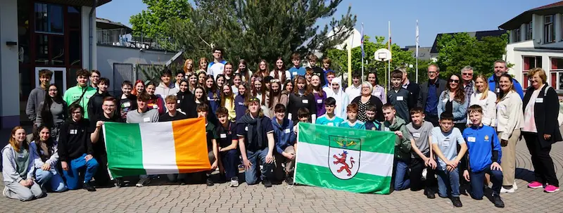 Irische Schüler erkunden Langenfeld und ihre Partnerschulen