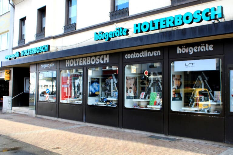 Holterbosch Sehen und Hören - Ihr Optiker in Langenfeld Aussenansicht