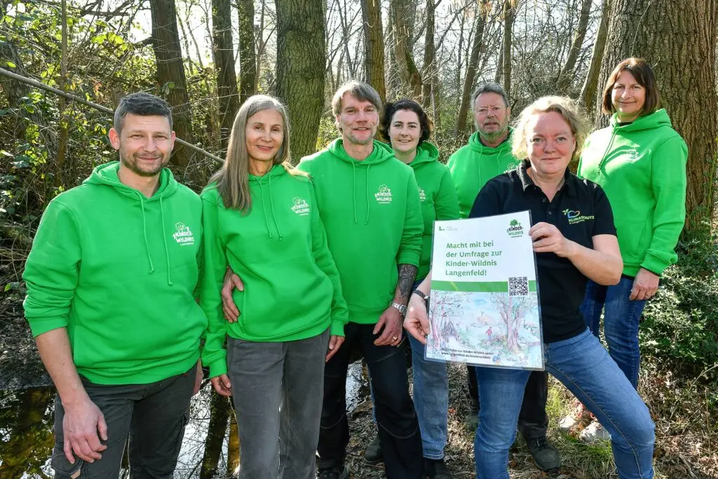Kinder-Wildnis Langenfeld startet mit Wildnistreff und Beteiligungsumfrage in den Frühling