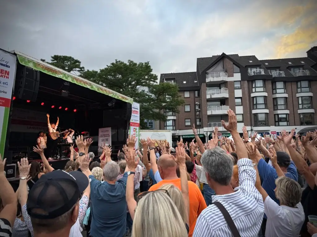 Gelungener Auftakt für Langenfeld Live