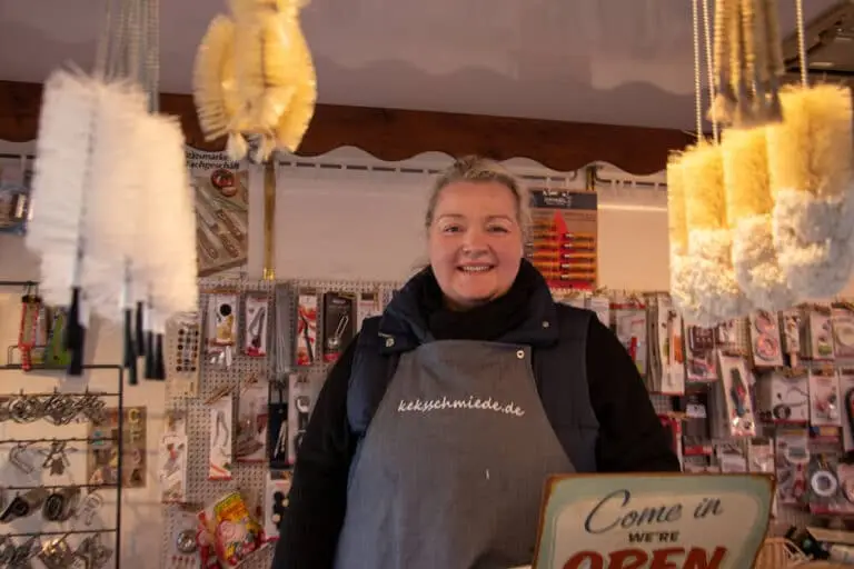 Marktstand Keksschmiede Langenfelder Wochenmarkt Bild 1