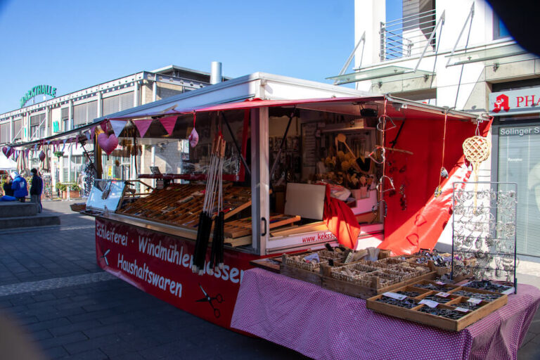 Marktstand Keksschmiede Langenfelder Wochenmarkt Bild 5