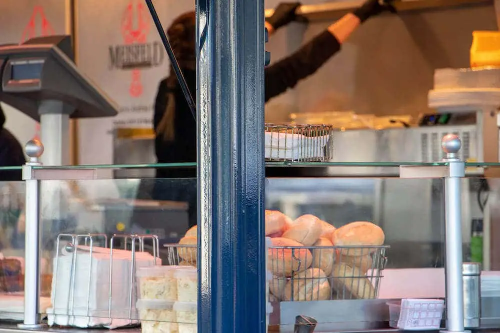 Marktstand Meisfeld Fisch- und Feinkosthandel Langenfelder Wochenmarkt Bild 4