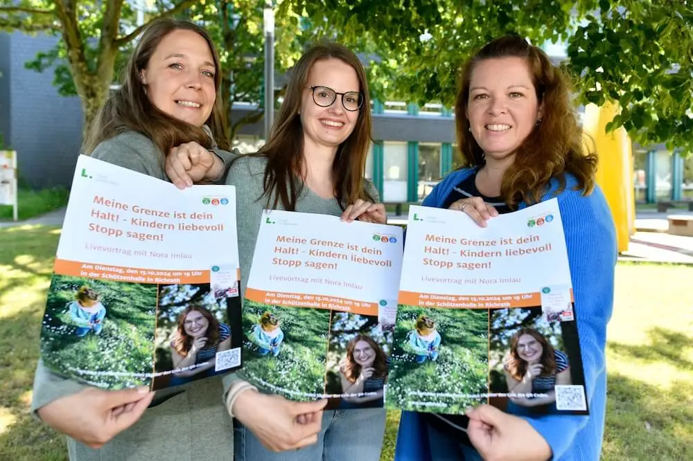 Elternabend mit Nora Imlau zu dem Thema „Meine Grenze ist dein Halt – Kindern liebevoll Stopp sagen!“