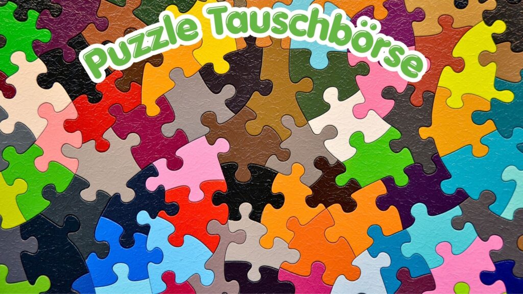 Puzzle-Tauschbörse in der Stadtbibliothek Langenfeld