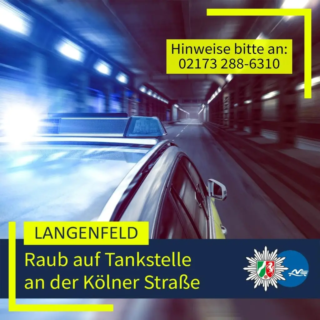 Raub auf Tankstelle