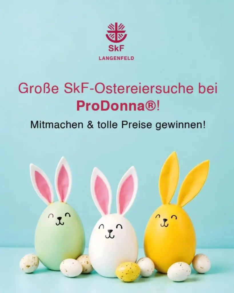 Große SkF-Ostereiersuche bei ProDonna®