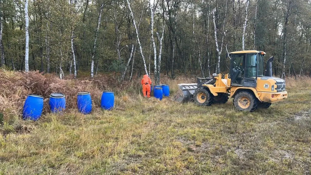 „Ekelfund“ im Naturschutzgebiet