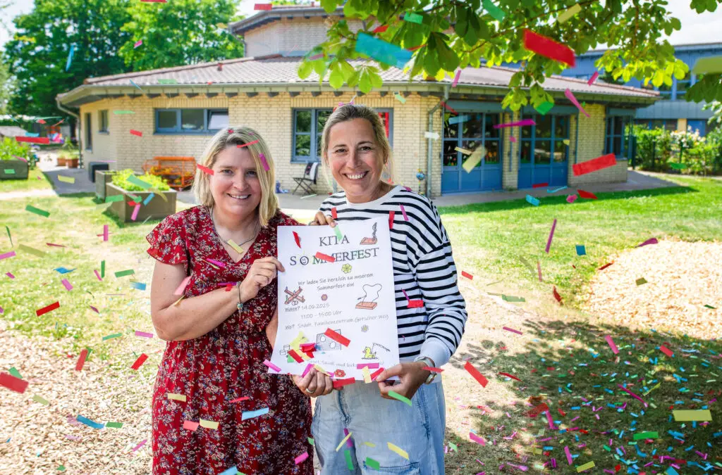 Buntes Sommerfest voller Spaß, Kreativität und süßen Köstlichkeiten