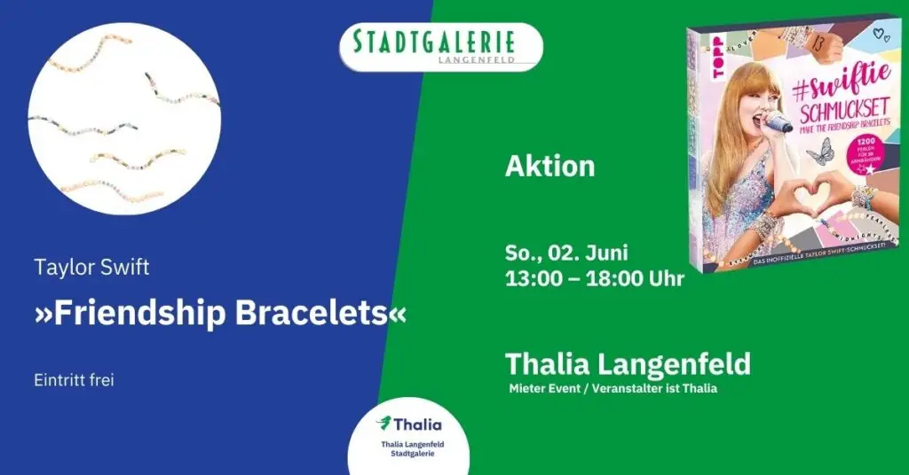 Freundschaftsarmbänder basteln bei Thalia