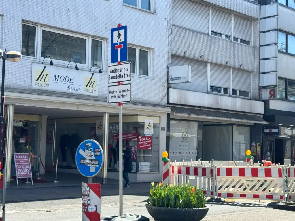 Baustelle am Freiherr-vom-Stein: Busverkehr vorübergehend eingeschränkt