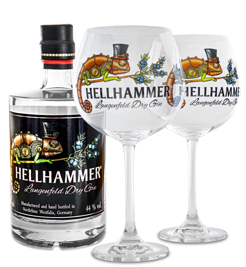 Hellhammer Langenfeld Dry Gin - qualitativ hochwertiger Gin