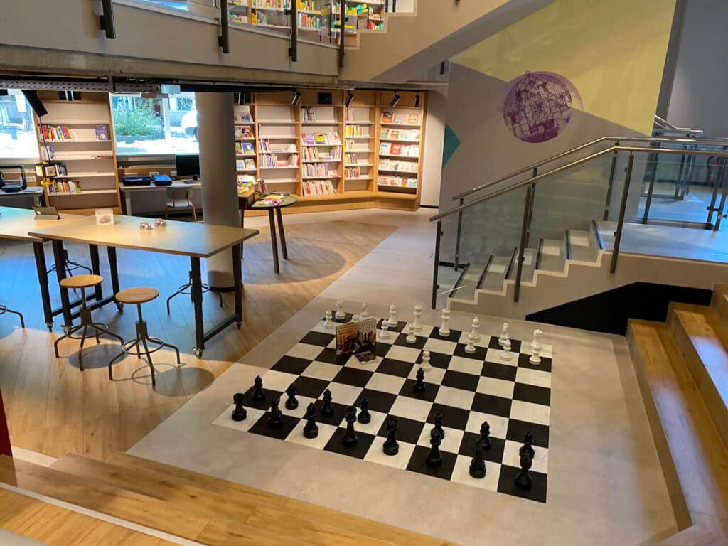 Langenfelder Wohnzimmer - Stadtbibliothek Langenfeld öffnet nach Umbau & Neugestaltung 10