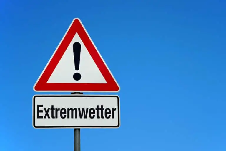 Unwetter Warnung