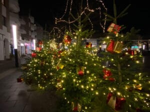 Weihnachtsbeleuchtung in Langenfeld