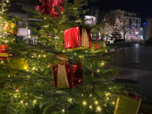 Weihnachtsbeleuchtung in Langenfeld