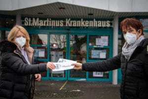 Kolossos spendet Abendessen für Mitarbeiter Intensivstation
