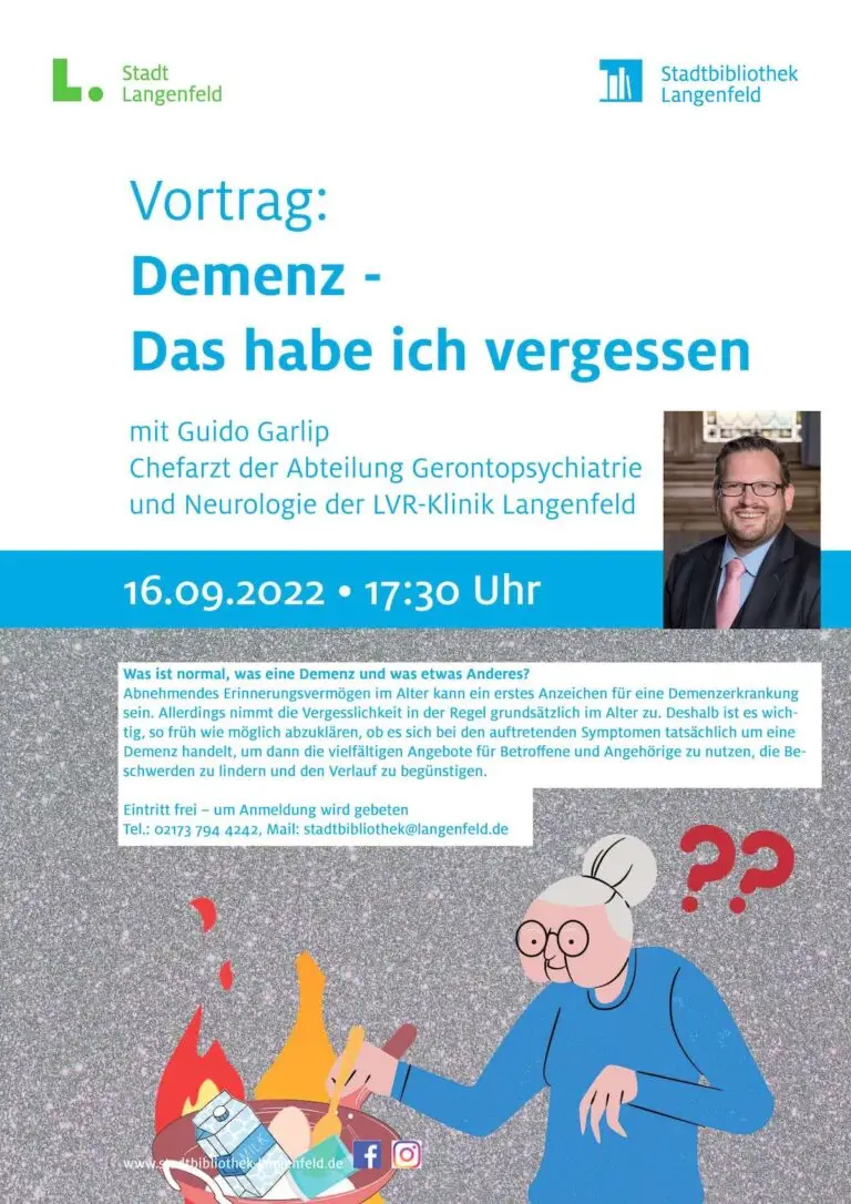 Vortrag zu Demenz