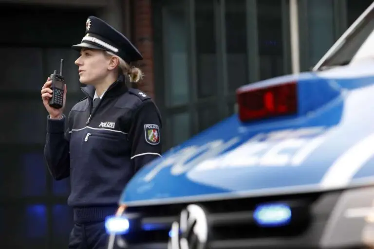 Polizei Fußgängerin begrapscht