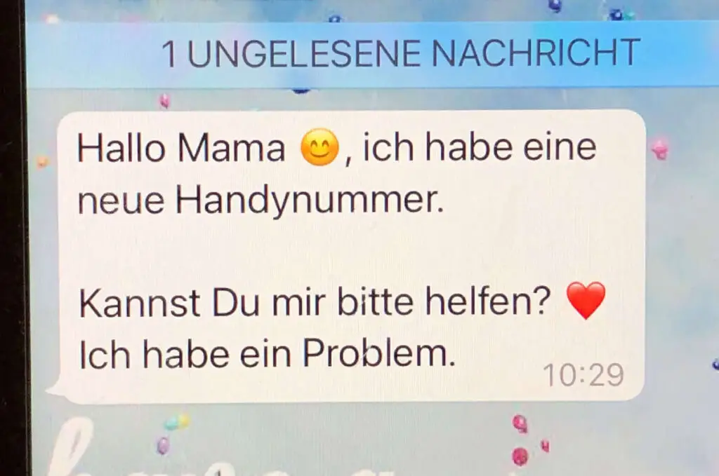 54-Jährige bekommt betrügerische WhatsApp-Nachricht