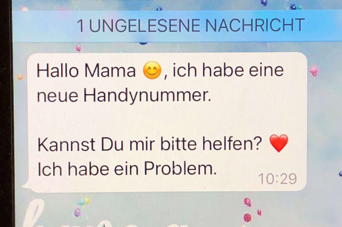 Polizei Mettmann falsche WhatsApp Nachricht