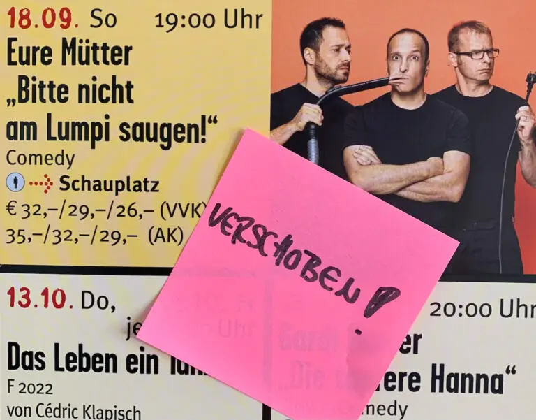 Schauplatz "Eure Mütter" verlegt