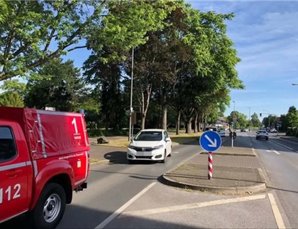 14-jähriger Radfahrer bei Verkehrsunfall schwer verletzt