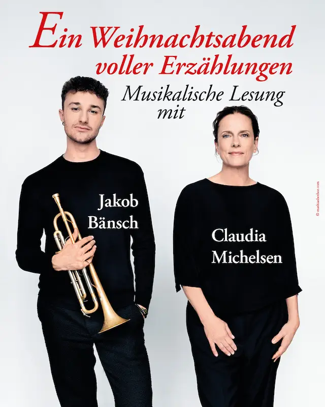 Claudia Michelsen und Jakob Bänsch – Ein Weihnachtsabend voller Erzählungen