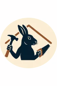 Der Handwerkshaase – Logo